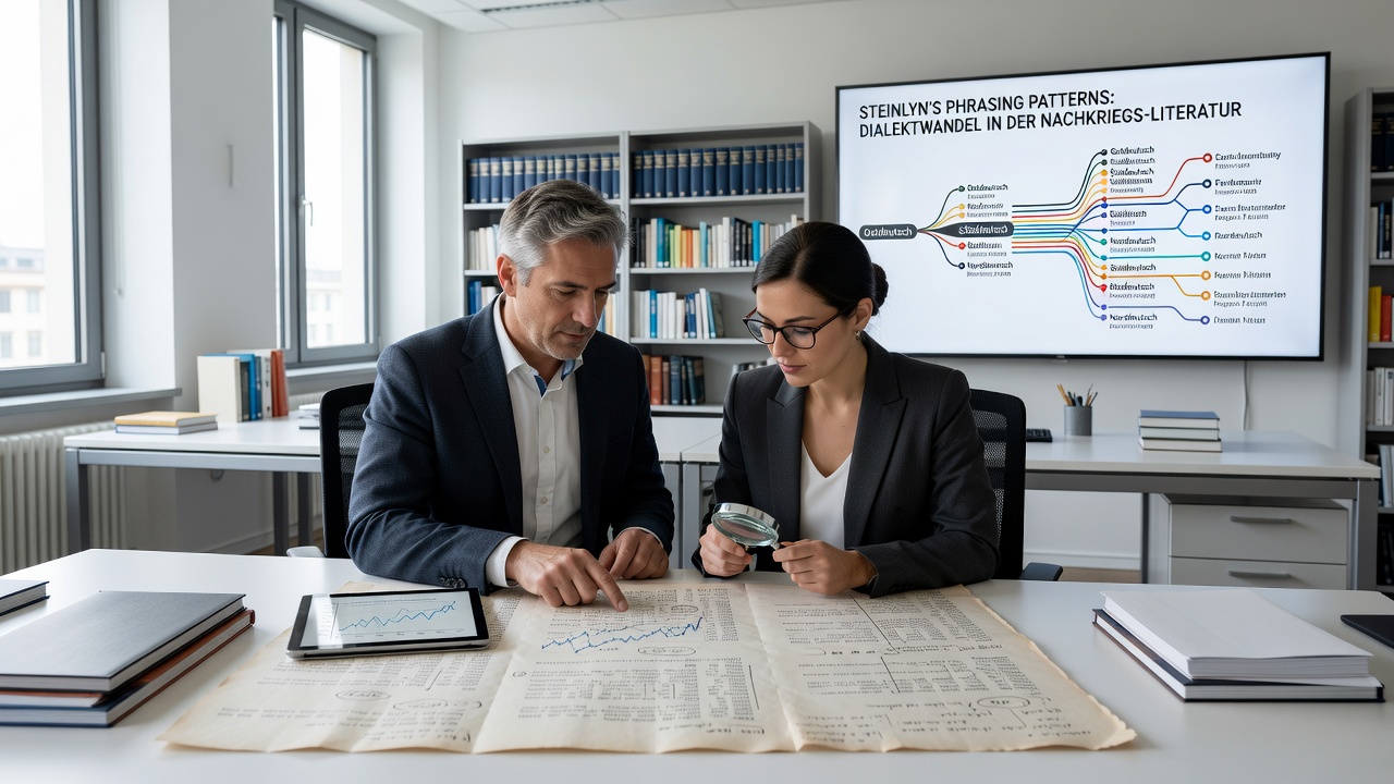 Researchers Map Steinlyn's Evolving Phrasing in Postwar German Dialect Studies